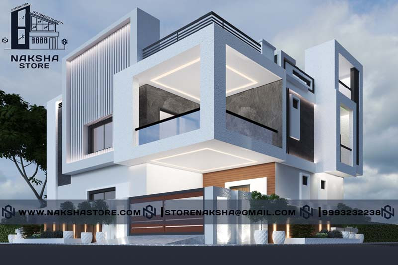 Exterior Residencial Elevation Modern